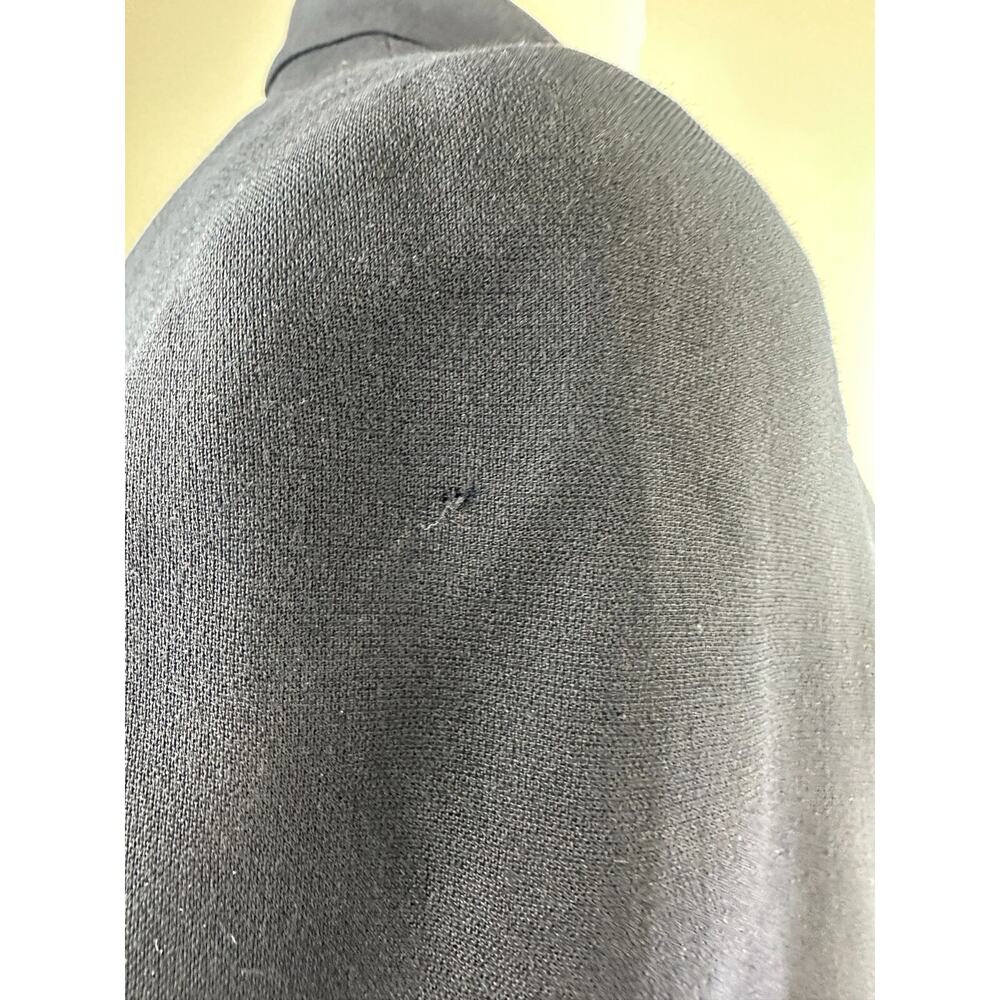 *Flaw Lauren Ralph Lauren Crown Crest 100% Wool Blazer Jacket Navy Womens Size 6 - Picture 15 of 16